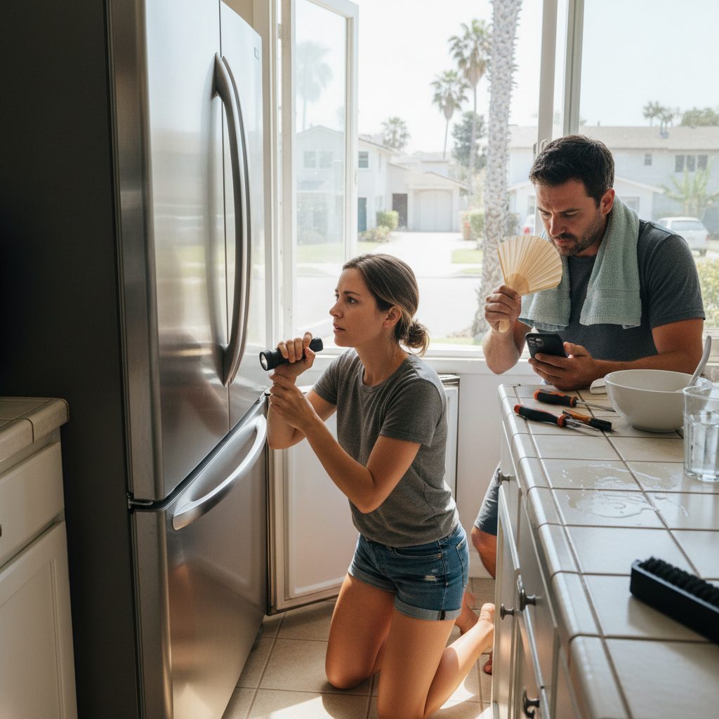 Emergency Refrigerator Repair Tips for Belmont Shore Homes During Long Beach Heat Waves
